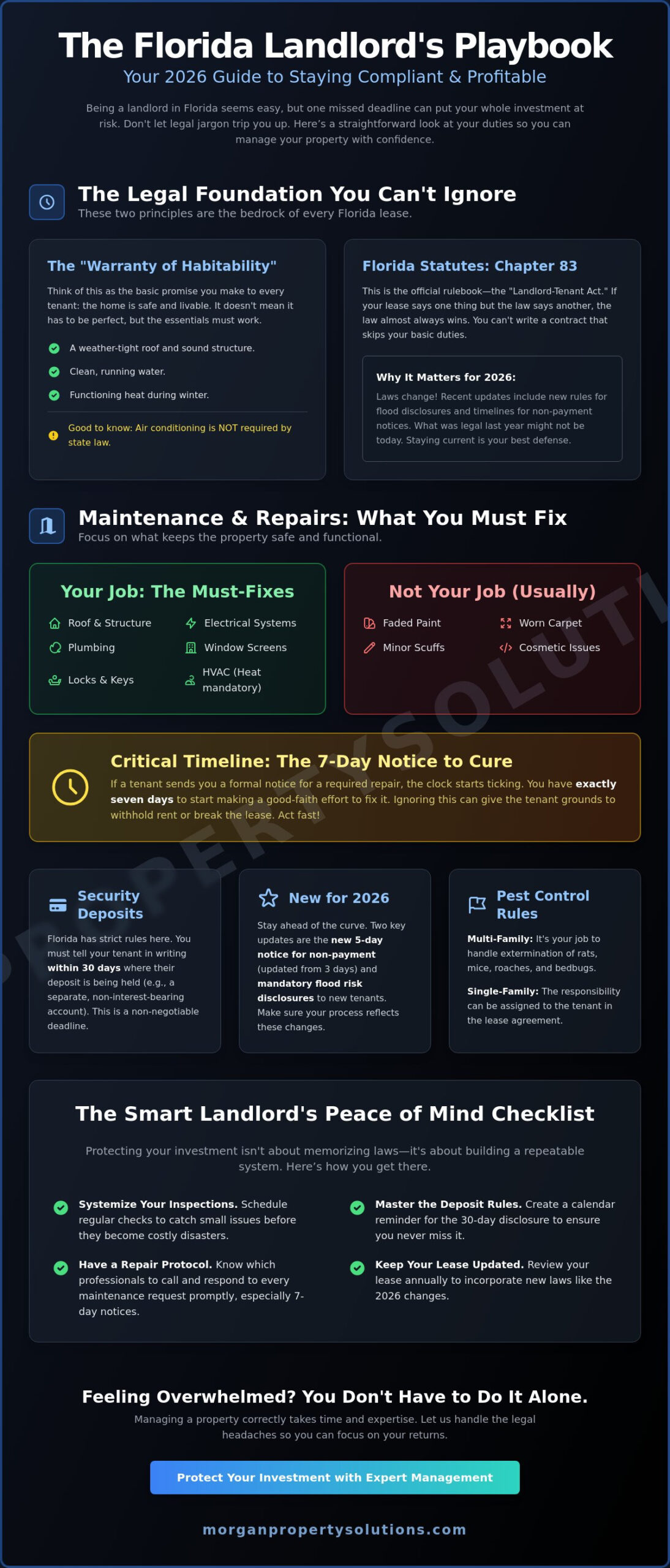 Landlord Responsibilities in Florida: A Practical 2026 Guide