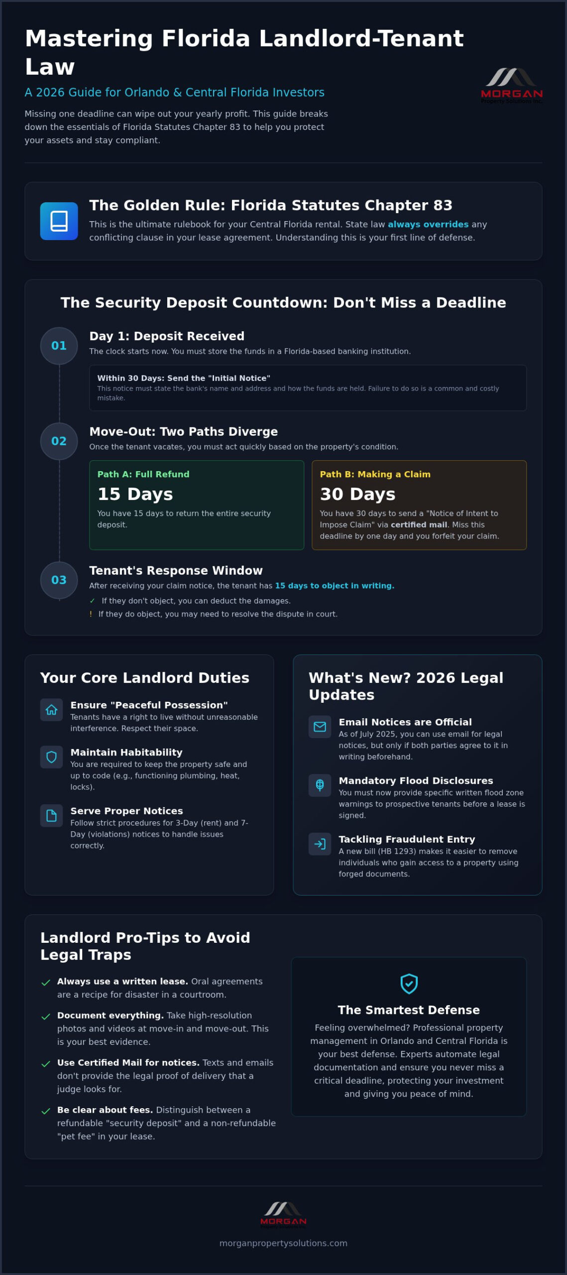 Florida Landlord Tenant Law: The 2026 Investor's Guide to Legal Compliance