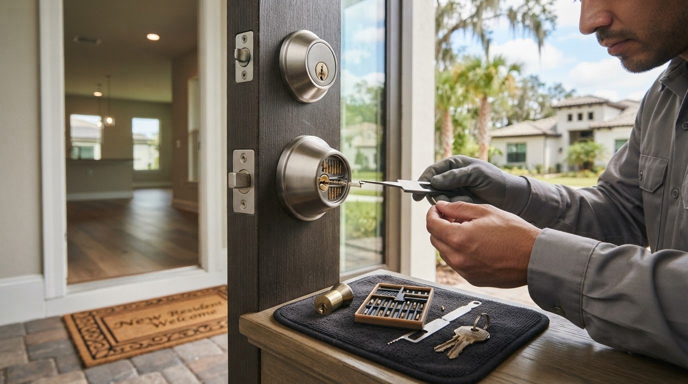 Cost to Rekey Locks Between Tenants in Orlando: Landlord Guide